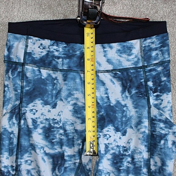 Lululemon Speed Tight III - Tie Dye Pattern - Sea Side Alberta Lake, sz 6 - Picture 3 of 12